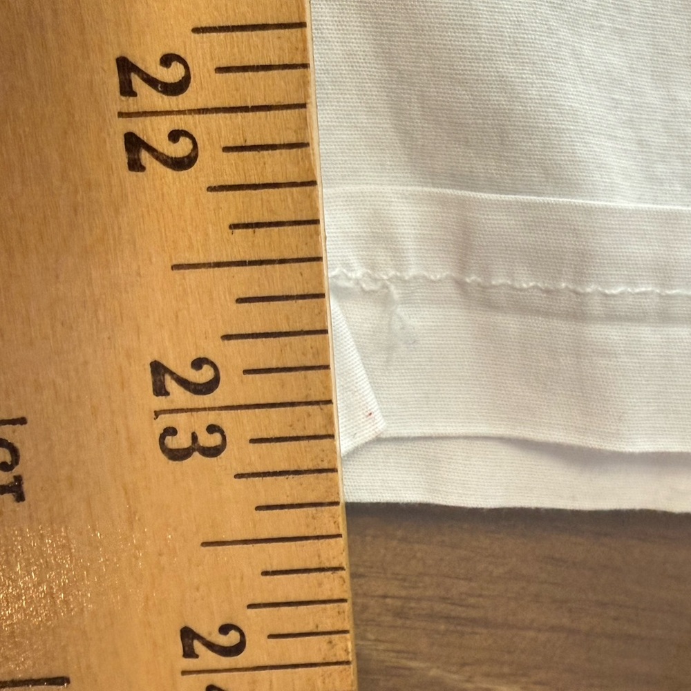White Cargo Pants with Drawstring Waist - Picture 7 of 8